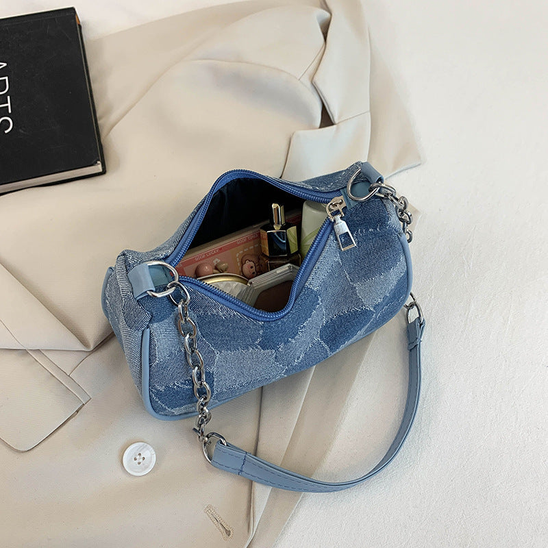 Denim Shoulder Bag