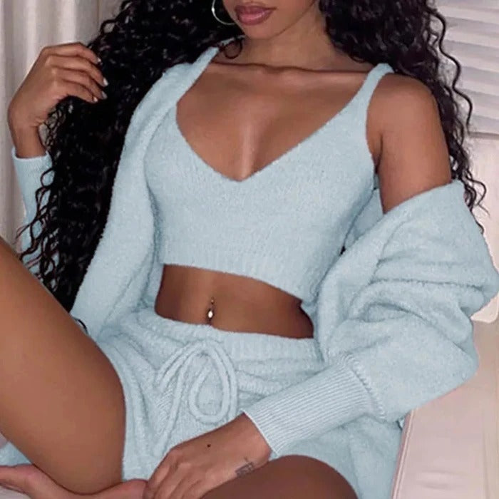 3pcs Velvet Set