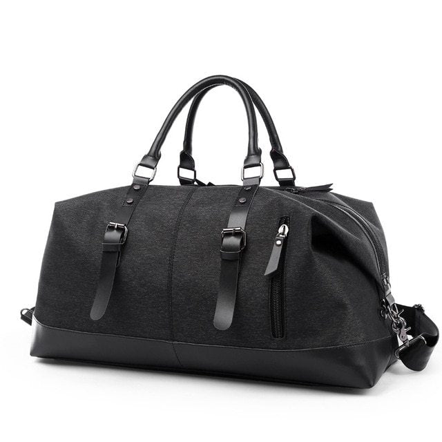 Oxford Black Travel Bag