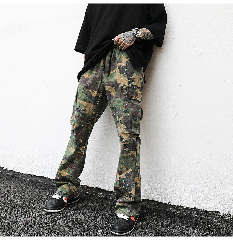 Camo Splatter Cargos