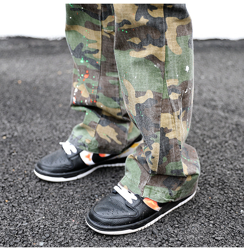 Camo Splatter Cargos