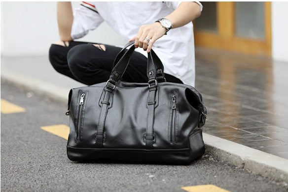 Business Black Leather Bag