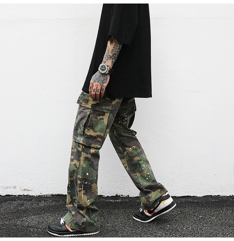 Camo Splatter Cargos