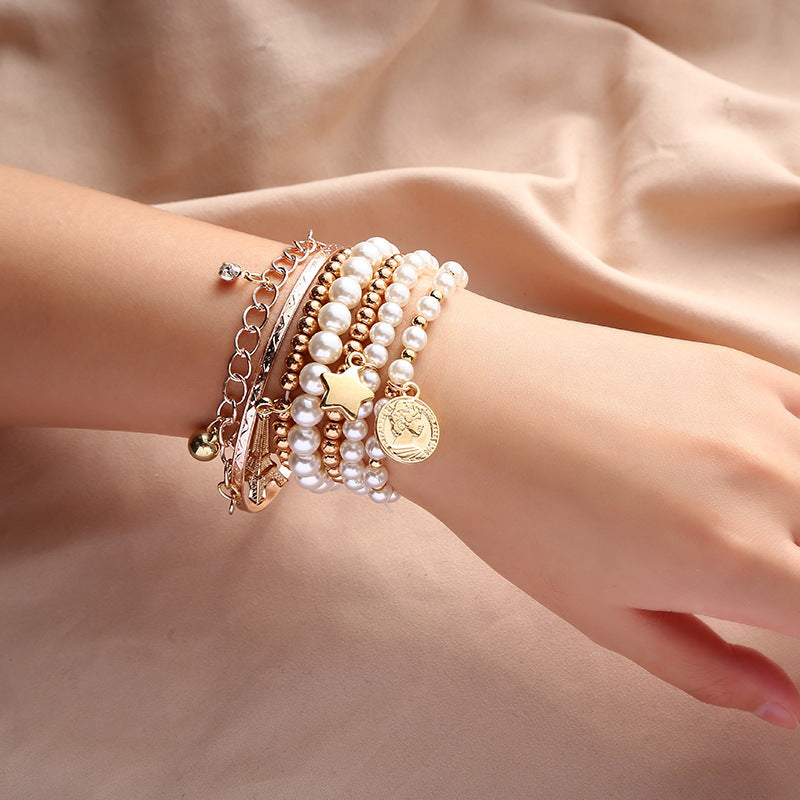 Pearl Stack Bracelets