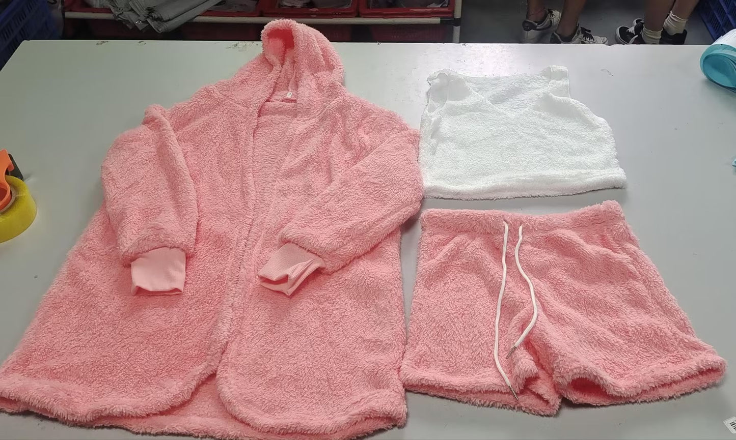 3pcs Velvet Set