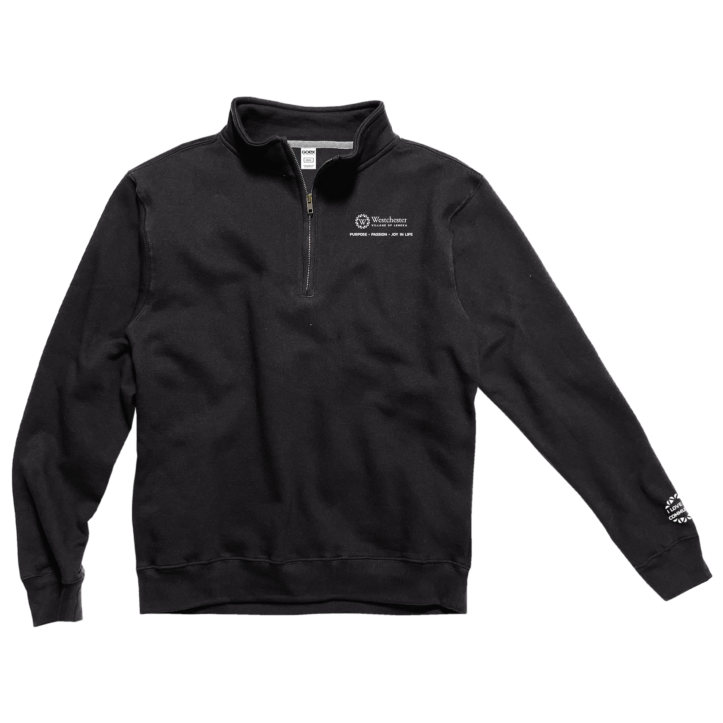 Westchester Village Unisex 1/4 Zip Pullover