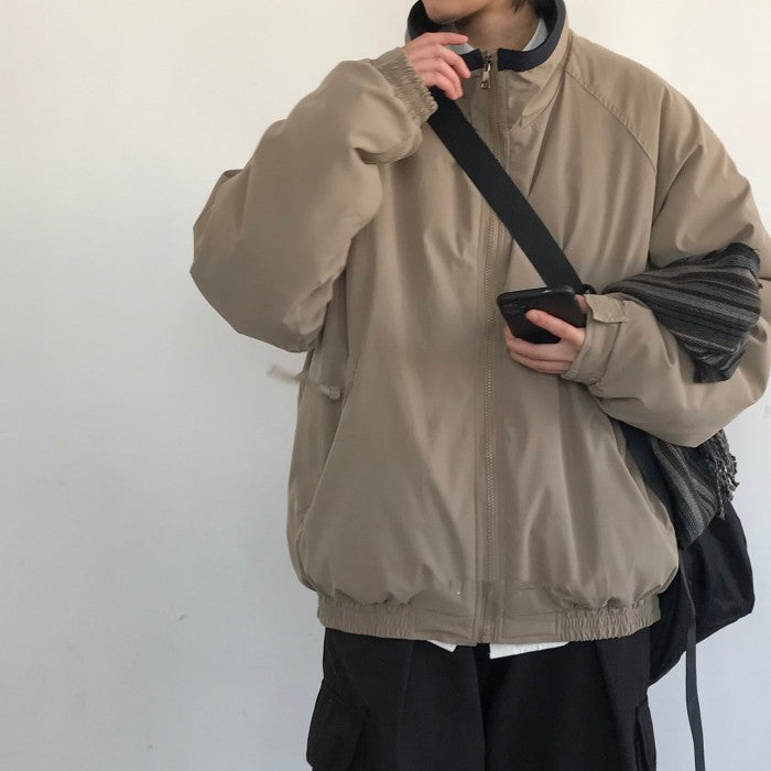 Retro Standing Collar Jacket