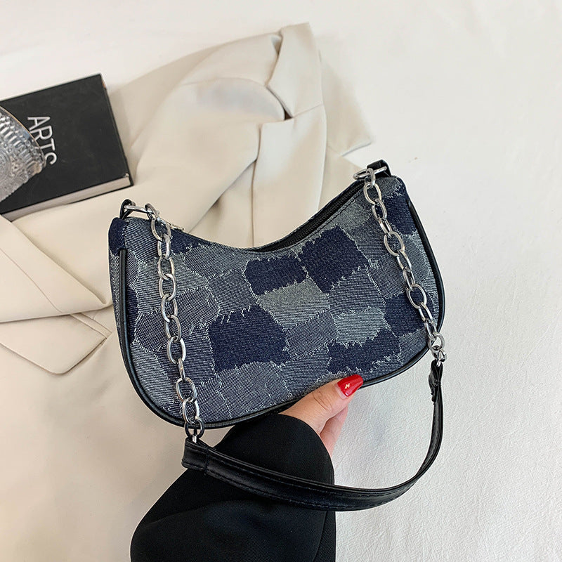 Denim Shoulder Bag