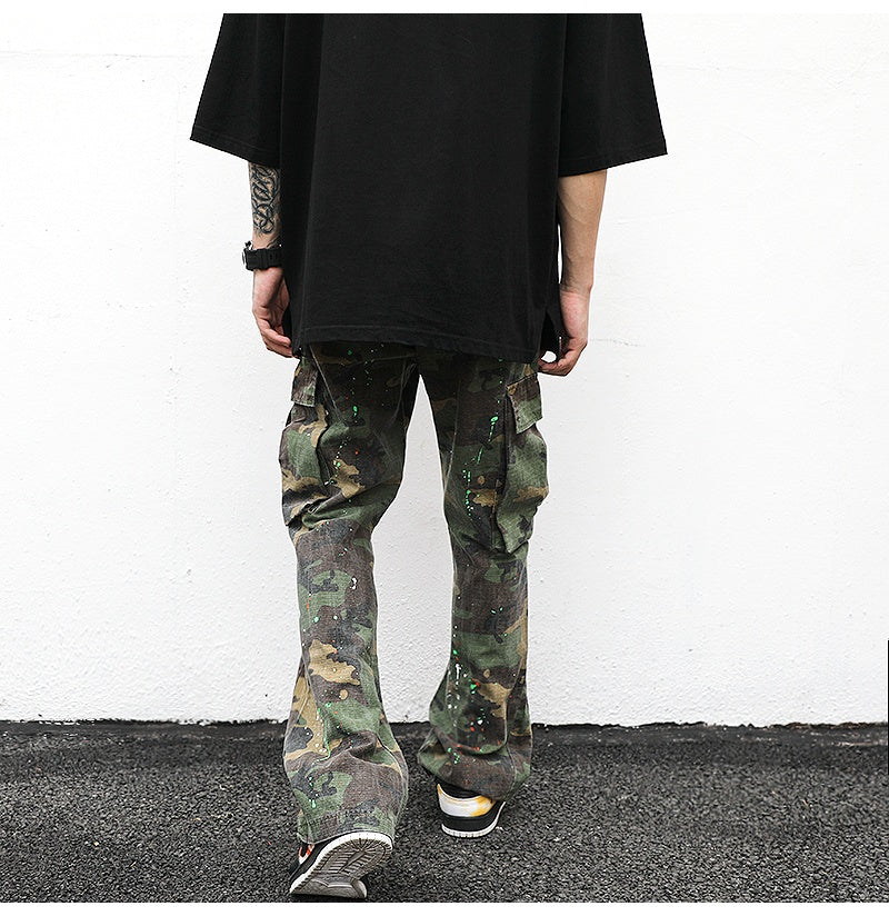 Camo Splatter Cargos