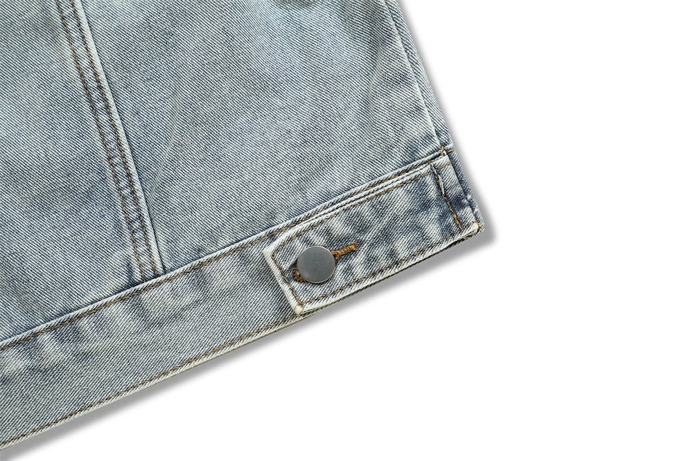 Skull Skeleton Denim Jacket