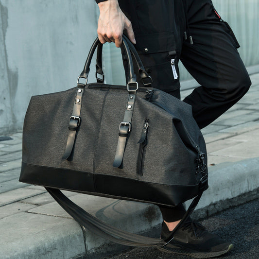 Oxford Black Travel Bag