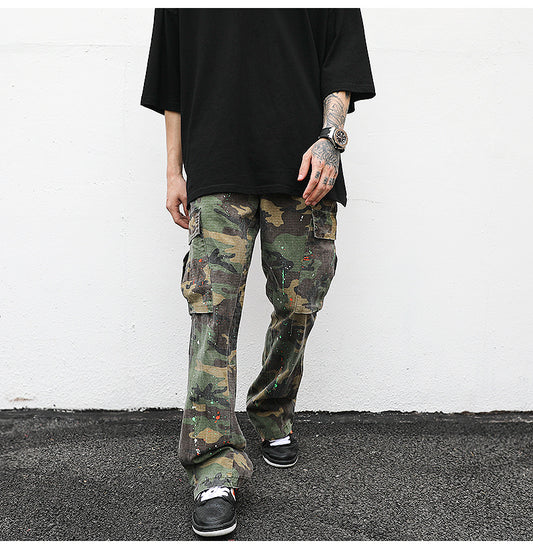 Camo Splatter Cargos