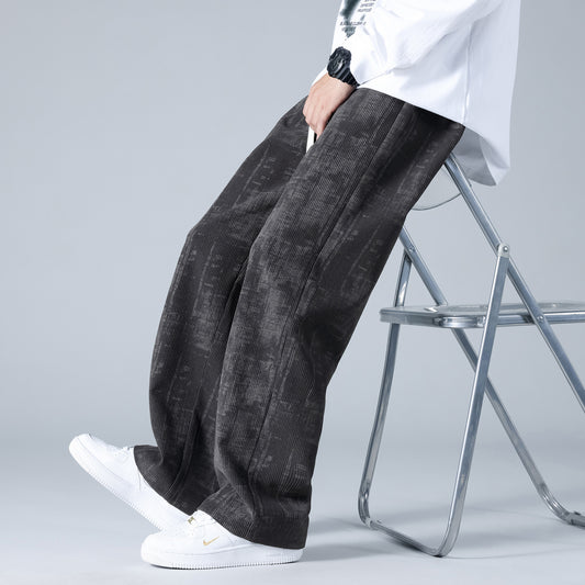 Corduroy Draped Pants