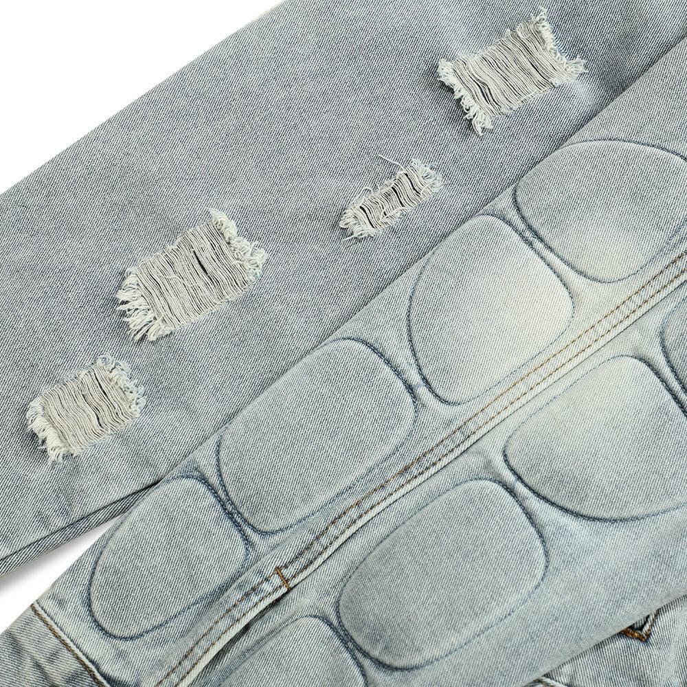 Skull Skeleton Denim Jacket