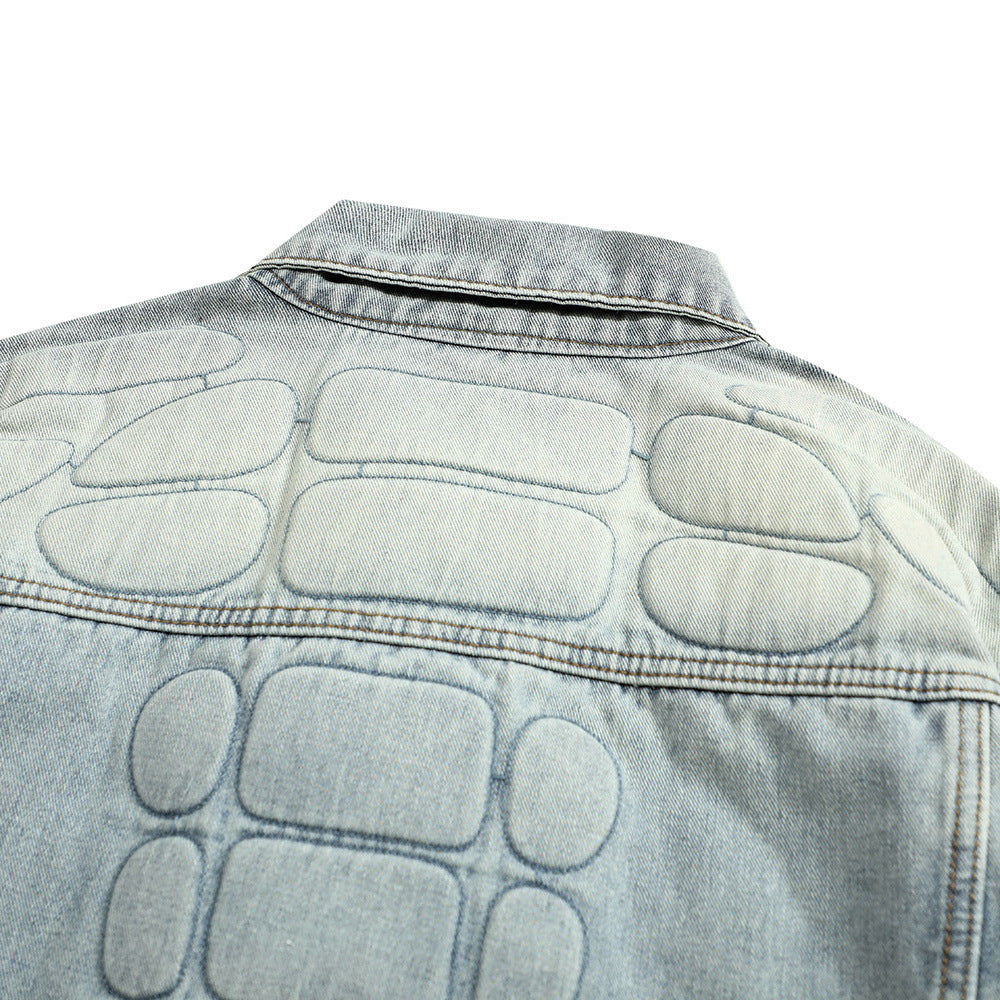 Skull Skeleton Denim Jacket