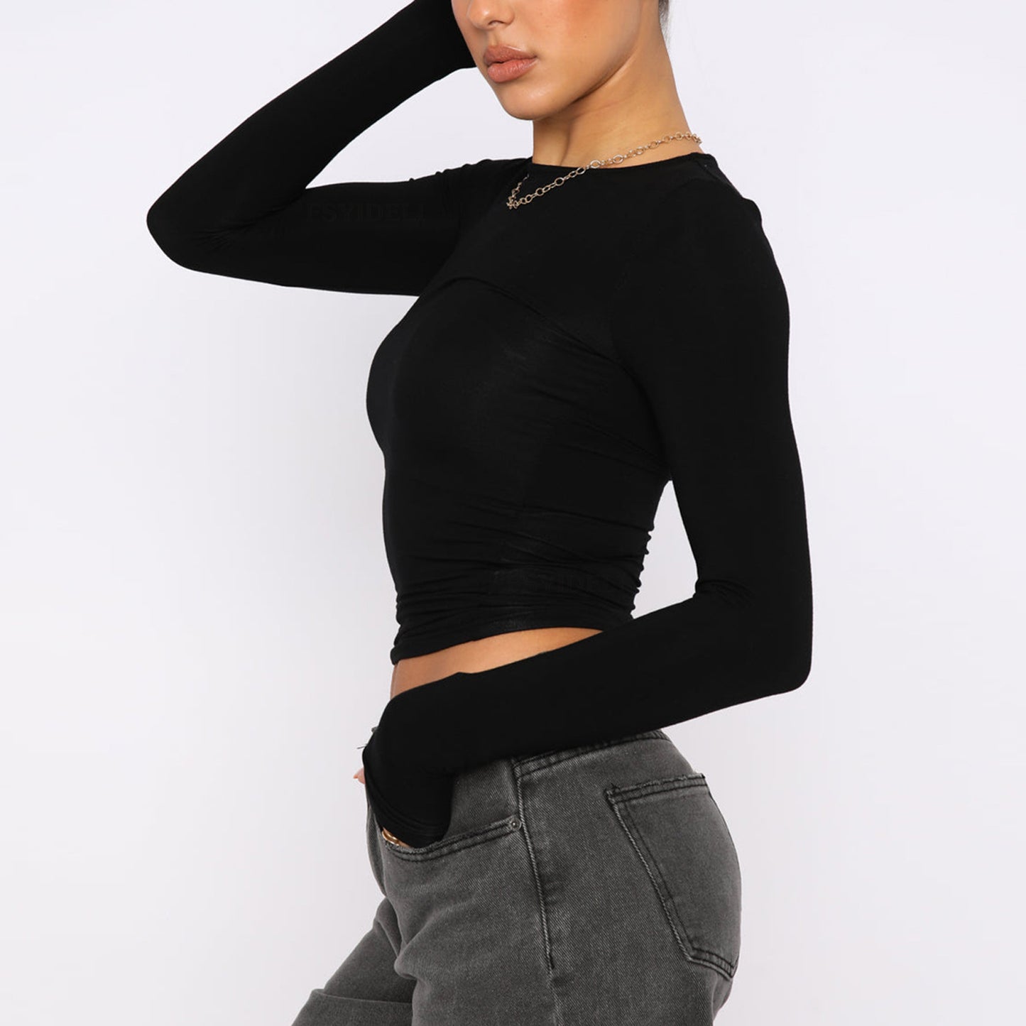 Slim Long Sleeve Top