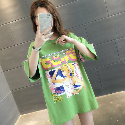 Summer Star Oversized Tee