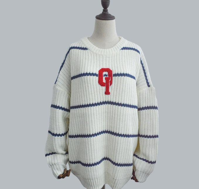QI Branded Knitted Sweater