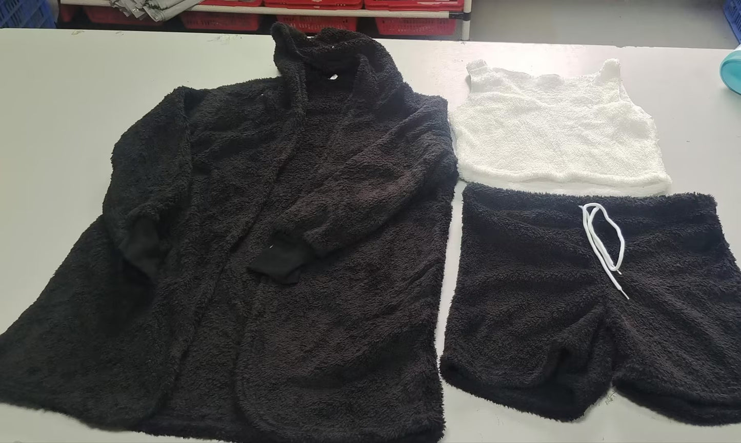 3pcs Velvet Set