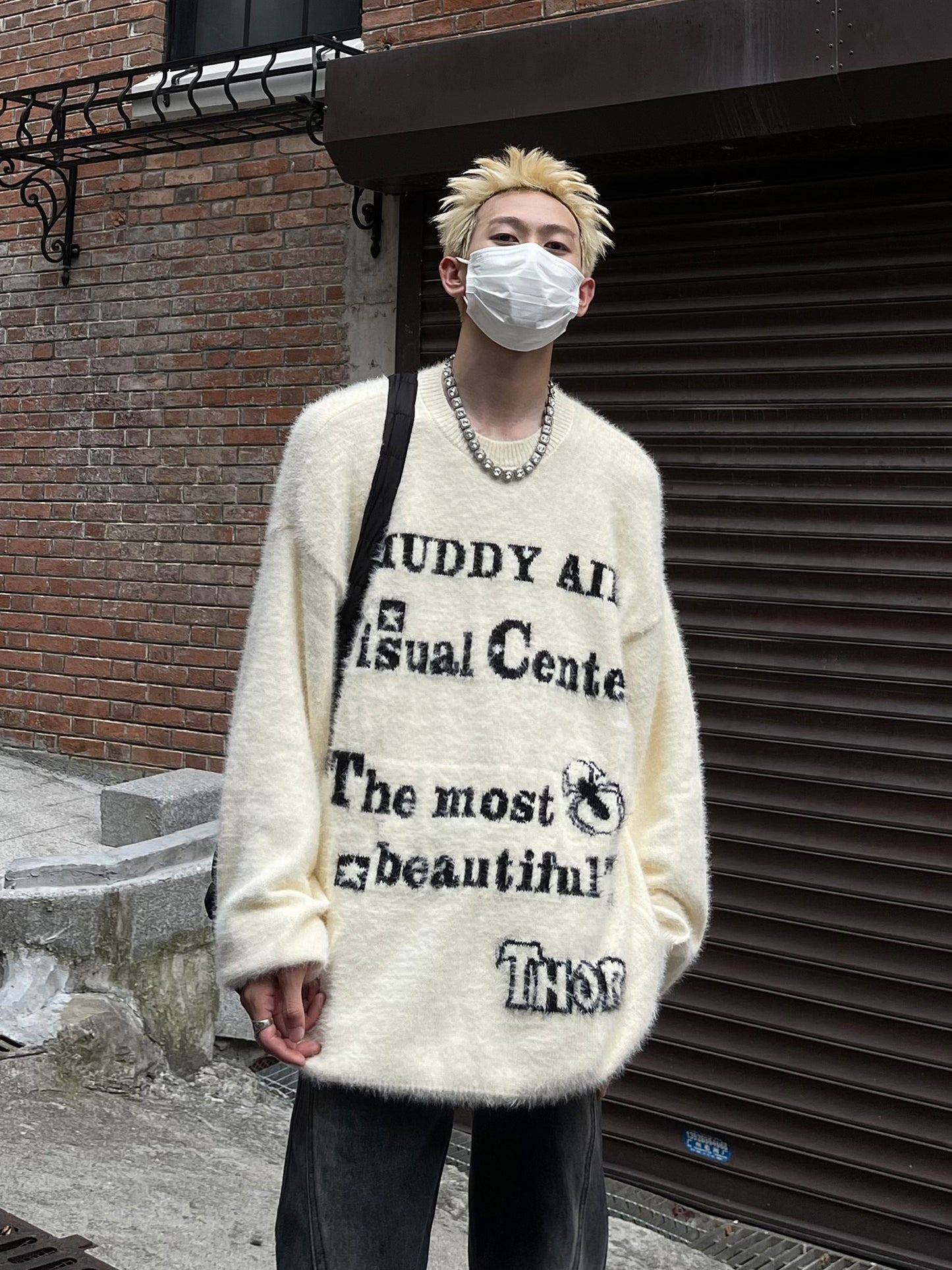 Muddy Air Vintage Oversized Sweater