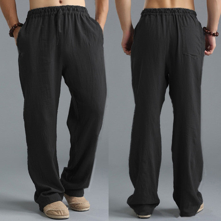 Men's Linen Loose Pants