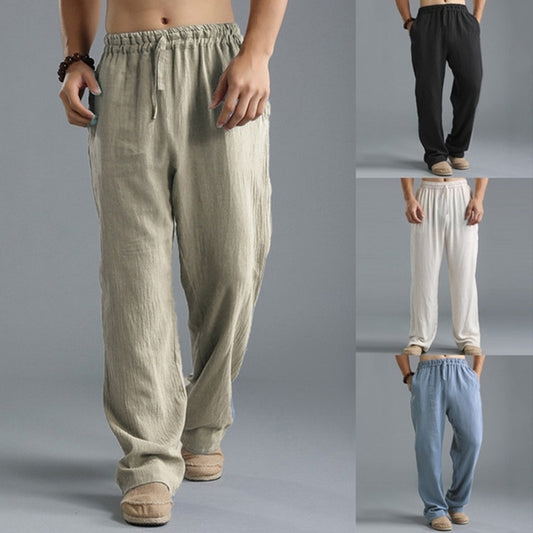 Men's Linen Loose Pants