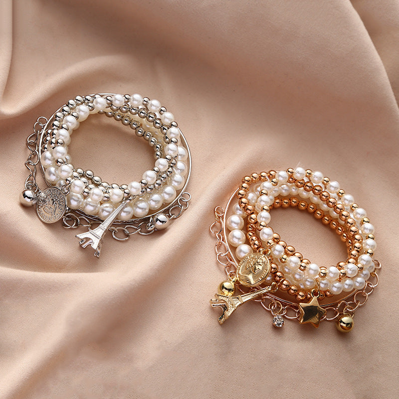 Pearl Stack Bracelets