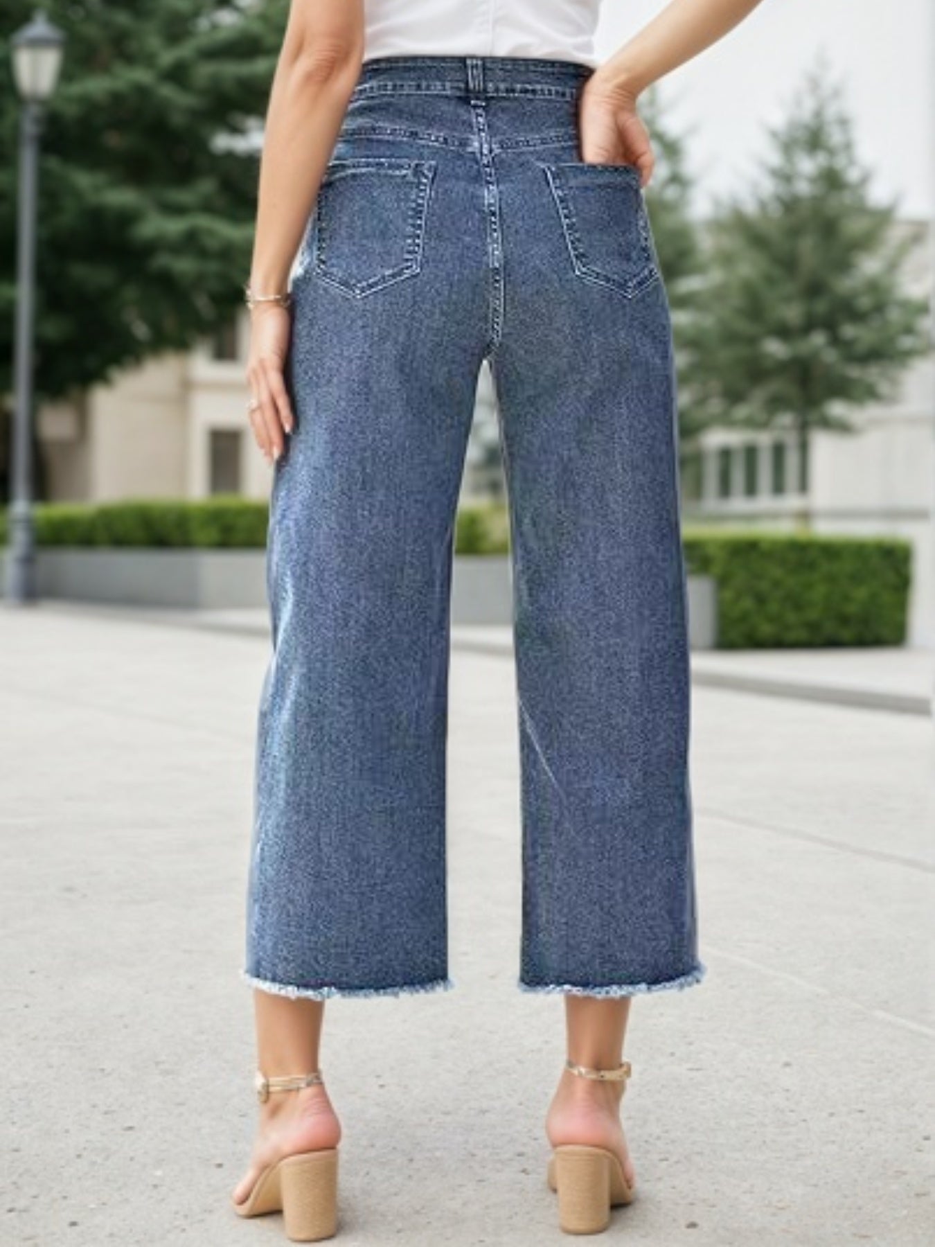 High Waist Business Jeans