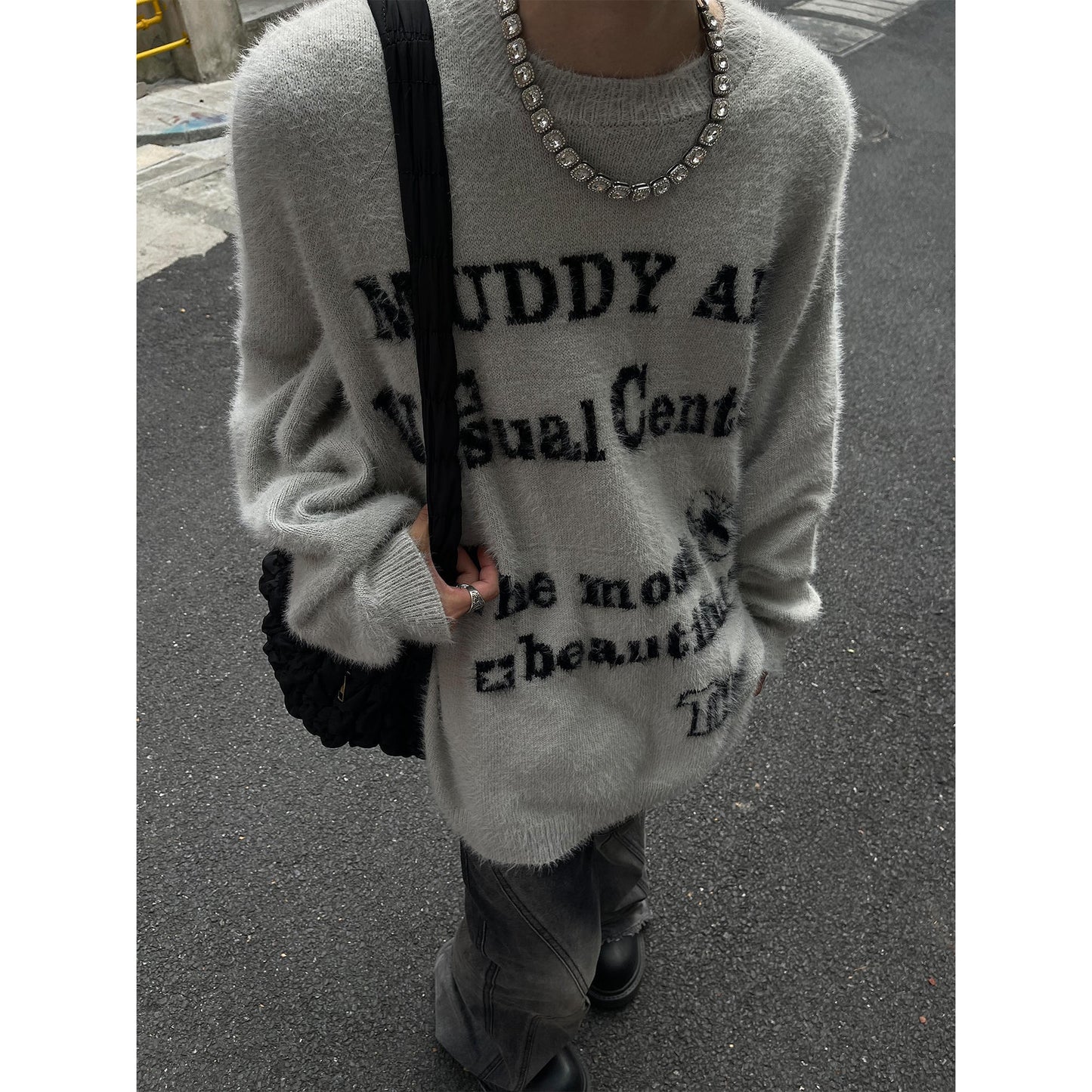 Muddy Air Vintage Oversized Sweater