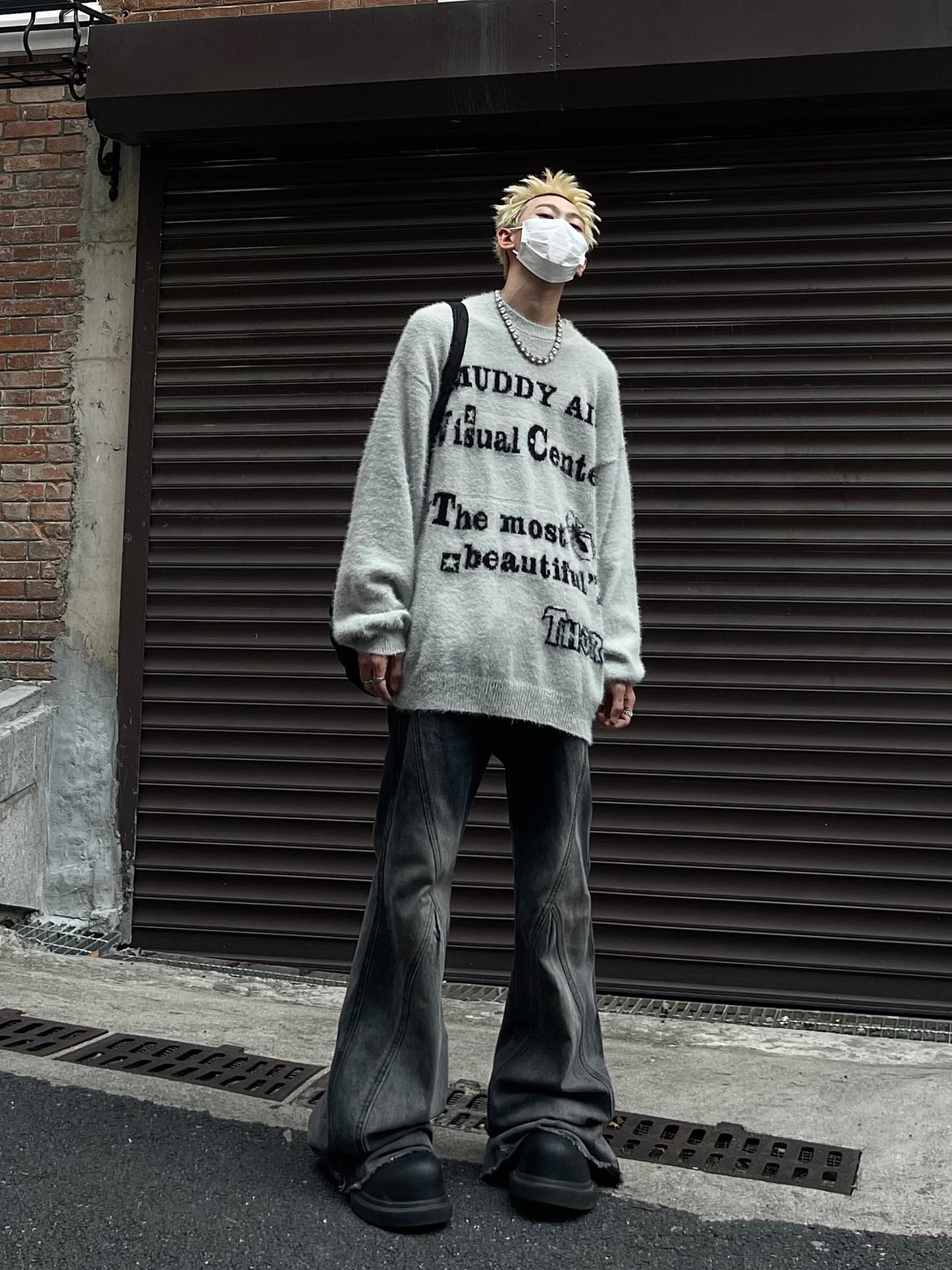 Muddy Air Vintage Oversized Sweater