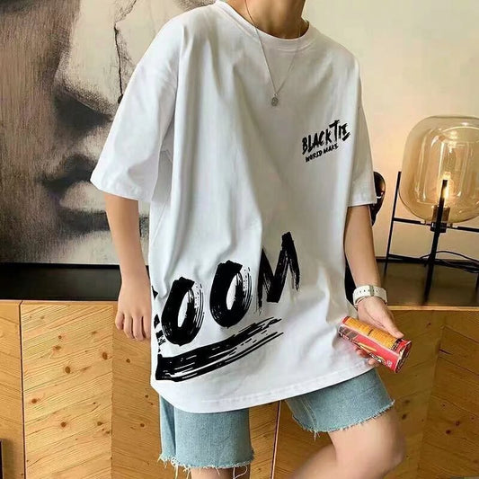 Black Tie Brand Oversized Shirt