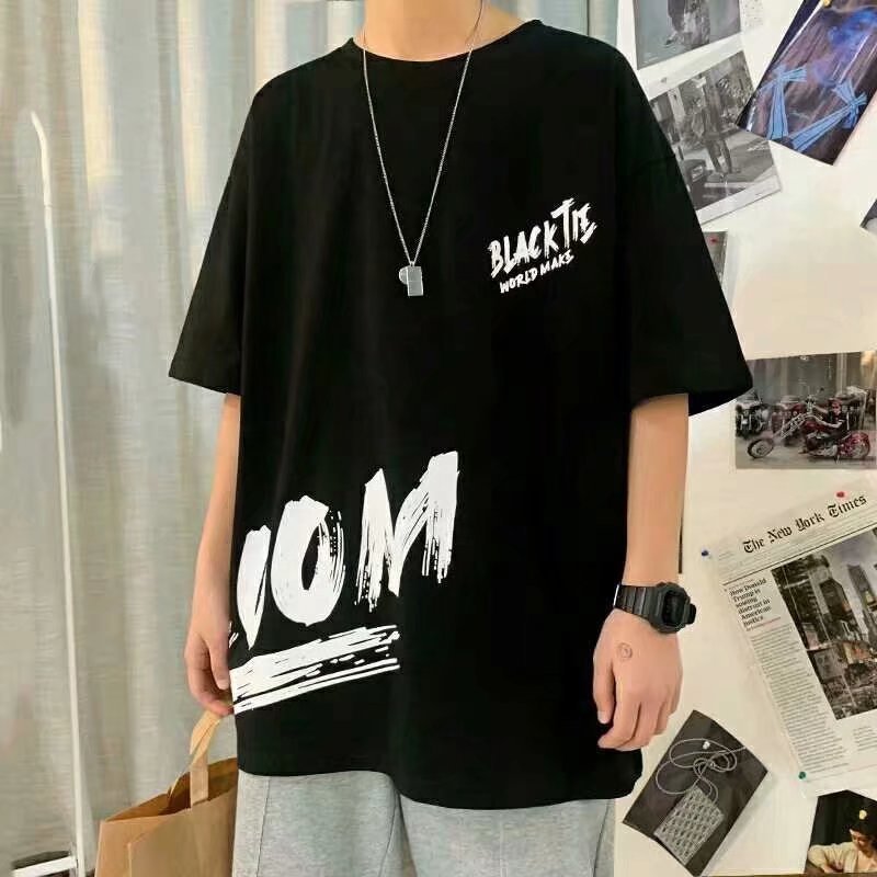 Black Tie Brand Oversized Shirt