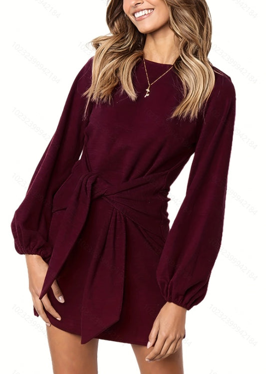 Slim Lantern Dress