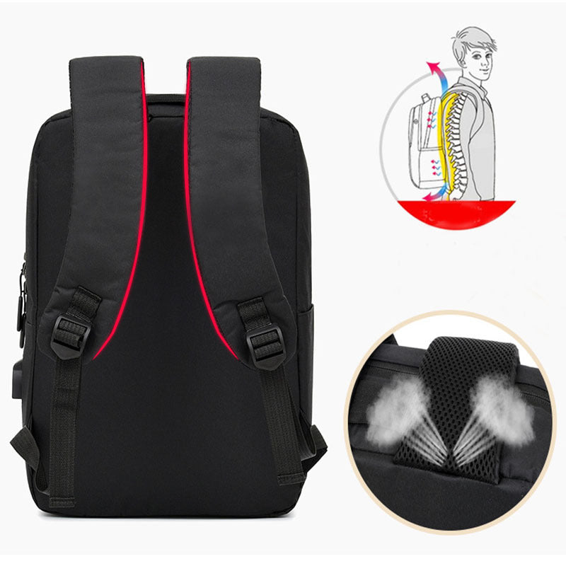 Business Backpack With USB Design