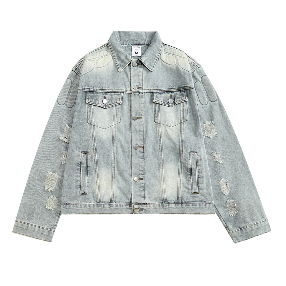 Skull Skeleton Denim Jacket