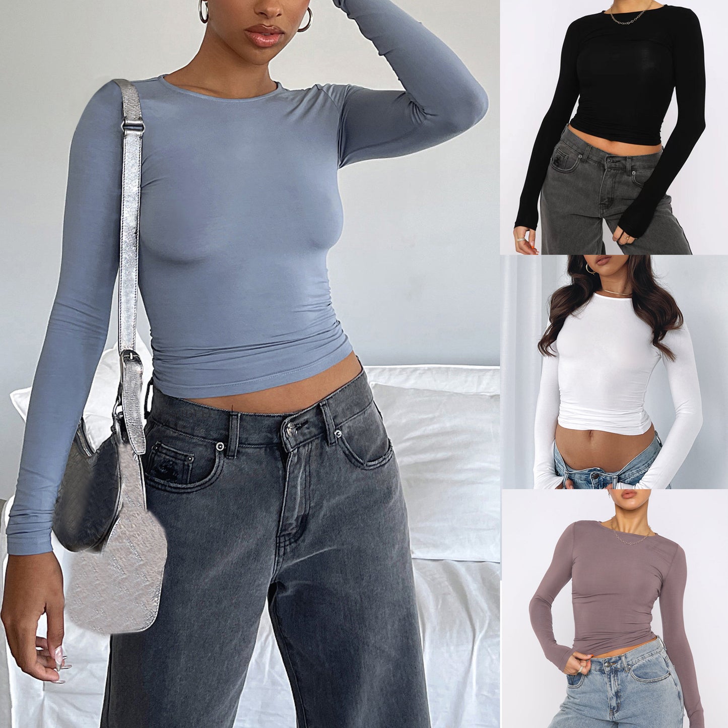 Slim Long Sleeve Top