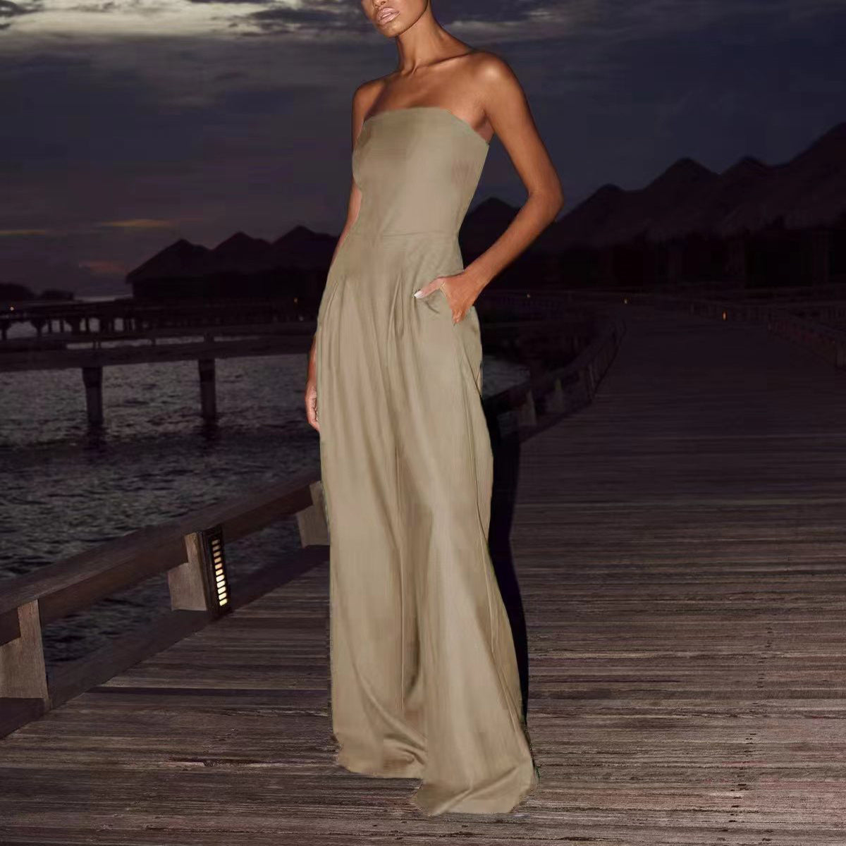 Loose Jumpsuit Dress