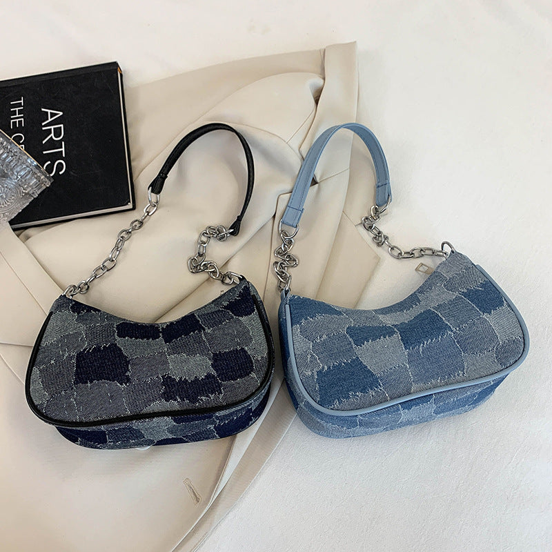 Denim Shoulder Bag