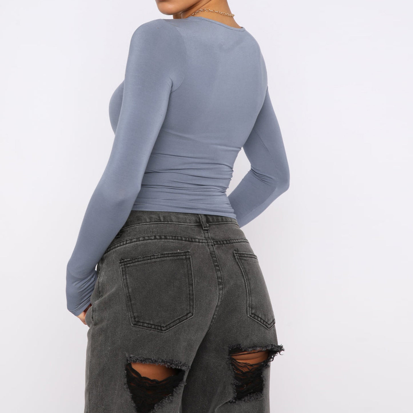 Slim Long Sleeve Top