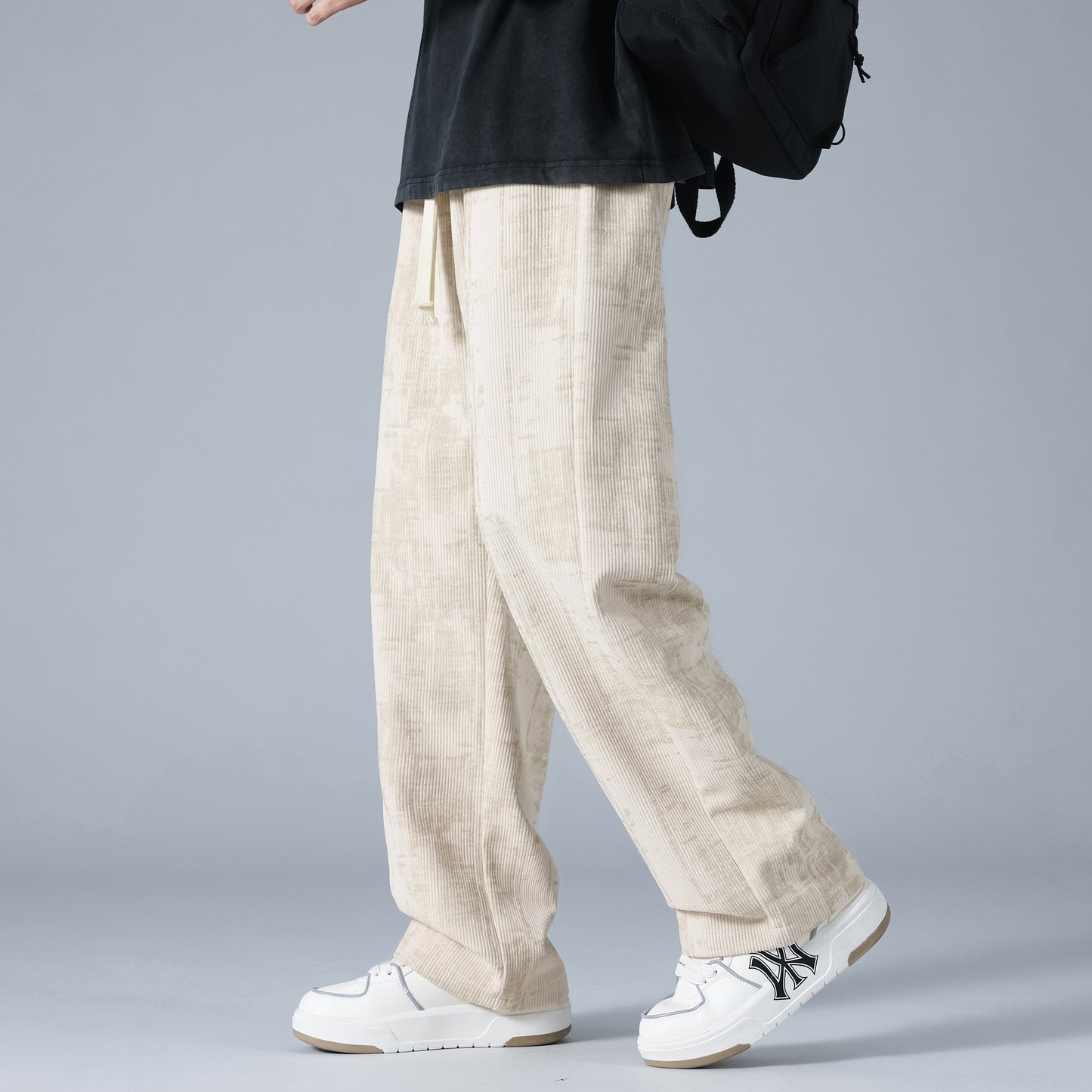 Corduroy Draped Pants