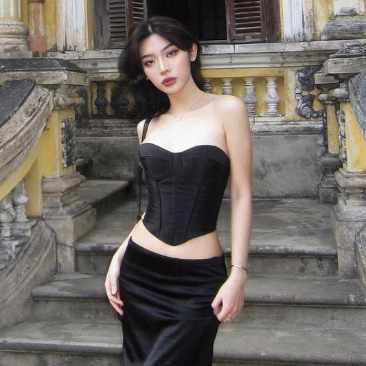 Satin Tube Top