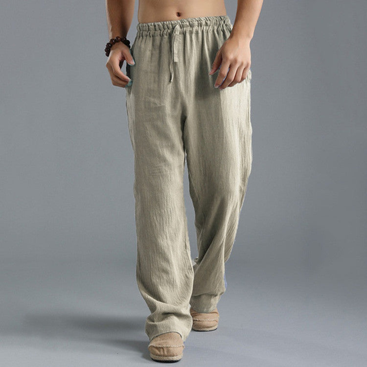 Men's Linen Loose Pants