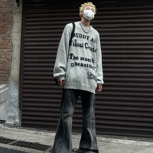 Muddy Air Vintage Oversized Sweater